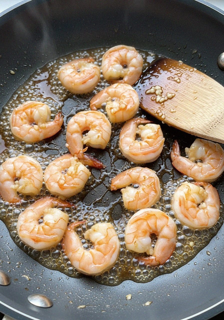 Crevettes à l'ail et au miel en 20 minutes 4 Crevettes sautées dans la poêle avec sauce caramélisée | Recettes du Soir