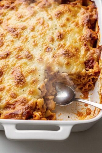 Gratin de pâtes crémeux au four 8 Gratin de pâtes crémeux au four — doré et fondant | Recettes du Soir